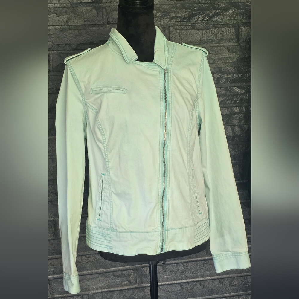 Ruff Hewn Moto Jacket Large